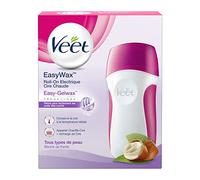 Veet Easy Wax Appaeril Roll-On Électrique Cire Chaude Toutes Types De Peaux Avec Recharge 1 Kit
