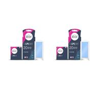 Veet EXPERT - 20 Bandes de Cire Froide Visage - Peaux Sensibles - Finition Parfaite - Epilation Longue Durée (Lot de 2)