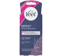 Veet Expert Bandes Visage Peaux Normales, 12 Bandes
