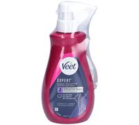 VEET EXPERT - Crème Dépilatoire Poils Tenaces - Corps & Jambes - Agit en 2min - 400ml