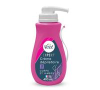 Veet – Crème dépilatoire Poils tenaces pour corps et jambes – Agit en 2 min – 400 ml