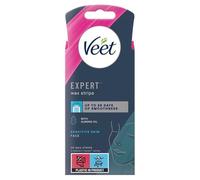 Veet Lot de 20 bandes de cire pour le visage pour peaux sensibles