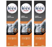 Veet Lot De 3 Crèmes Dépilatoire - Peaux Normales - 200 Ml