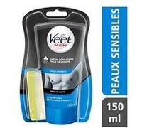 Veet men crème dépilatoire homme sous la douche - peaux sensibles - 150ml G