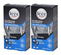 Veet MEN Kit D'épilation Mousse(S) 2x1 pc(s)