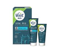Veet Men Kit Peau Intime Crème Dépilatoire Homme 100 ml + Baume Aloe 50 ml