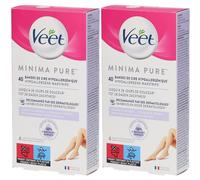 Veet® MINIMA™ Bandes de Cire Corps et Jambes Bande(S) 2x40 pc(s)