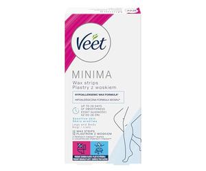 VEET MINIMA Pansements d'épilation avec de la cire pour les peaux sensibles 12 pcs