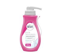 Veet Sensitive Crème Épilation - Épilation rapide et efficace pour peaux lisses et soyeuses - Temps d'application 5-10 minutes - Distributeur avec spatule, 400 ml