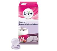 Veet Spawax Lot de 6 disques de cire chaude pour machine à cire Veet Spawax - Épilation longue durée avec cire chaude