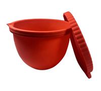 Veeteah Bol En Silicone Pour Robot Culinaire,Sous-plats en Silicone Anti-adhésif de 5 Litres Qualité Alimentaire avec Couvercle pour Maison | Protège-bols de Cuisine,Pour la Maison les Voyages