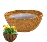 Veeteah Doublure en Fibre de Coco, Tapis en cocotier - Base de Coco de revêtement de Coussin de Pot de Fleurs | Coussin à Base de Coco pour Balcon, Maison, Jardin et Pots de Fleurs