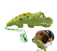 Veeteah Jouet couineur en Peluche pour Chien | Jouet interactif rempli de Sons Amusants pour Bouledogue, Caniche Chiot, à la Maison, en déplacement, en Camping, en Plein air