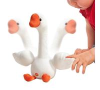 Veeteah Jouet en Peluche Électronique,Animale pour Apaisement Et Jeu Sensoriel - La Musique Interactive de Canard en Peluche - pour Les Amis Les Et Les Bébés Les Garçons Et Les Filles À La Maison en