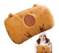 Veeteah Manchon À Main, Chauffe-Mains en Peluche en Peluche Capybara Design, Manchon Portable pour Femmes pour l'hiver, Manchons À Main en Peluche Capybara Doux Et Câlin