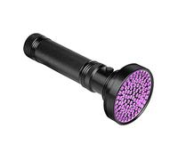 Veetop Lampe de Torche UV, Lampe UV Mis à Niveau 100 LED Lampe de Poche Noir Lumière Lampe Ultraviolette