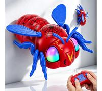 VeftBltrem Abeille Télécommandée Jouet Araignée Voiture, RC Abeille Grimpeuse Murale avec Rotation 360°, Voiture Acrobatique RC Rampant au Mur & au Sol, Jouet Grimpeur Cadeau pour Garçons et Filles