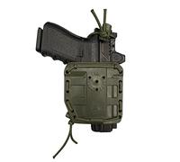 Vega Holster 8BL00 Bungy - Holster Tactique en polymère caoutchouté, Universel pour Armes Courtes, Verde OD, Universale L/Auto - L/Auto Compact