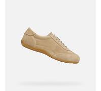 Geox Baskets D Vega A pour Femme, crème, 42 EU