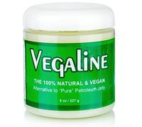 Vegaline - Alternative 100 % naturelle, végétalienne et hypoallergénique à la gelée de pétrole - Sans pétrole - Lèvres, mains, bébé, démaquillant et plus encore (227 g)