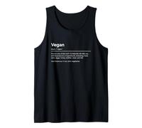 Vegan Alias A Very Strict Vegetarian (Food Statement) Débardeur