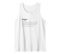 Vegan Alias A Very Strict Vegetarian (Food Statement) Débardeur