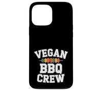 Vegan BBQ Crew Varsity Barbecue à Base de Plantes pour légumes Coque pour iPhone 13 Pro Max