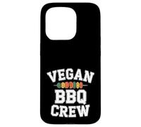 Vegan BBQ Crew Varsity Barbecue à Base de Plantes pour légumes Coque pour iPhone 15 Pro