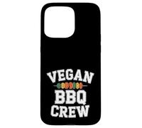Vegan BBQ Crew Varsity Barbecue à Base de Plantes pour légumes Coque pour iPhone 15 Pro Max