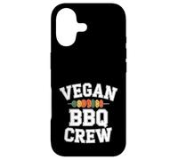 Vegan BBQ Crew Varsity Barbecue à Base de Plantes pour légumes Coque pour iPhone 17
