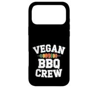 Vegan BBQ Crew Varsity Barbecue à Base de Plantes pour légumes Coque pour iPhone 17 Pro Max