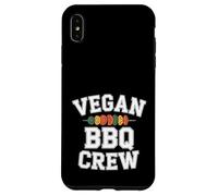Vegan BBQ Crew Varsity Barbecue à Base de Plantes pour légumes Coque pour iPhone XS Max