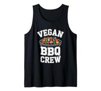 Vegan BBQ Crew Varsity Barbecue à Base de Plantes pour légumes Débardeur