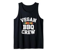 Vegan BBQ Crew Varsity Barbecue à Base de Plantes pour légumes Débardeur