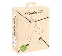 Vegan Fetish - kit de fixation lit - bondage noir