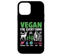 Vegan for Everything The Animals Rain Forest Wild Life Compa Coque pour iPhone 12 Mini