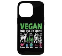 Vegan for Everything The Animals Rain Forest Wild Life Compa Coque pour iPhone 13 Pro