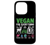 Vegan for Everything The Animals Rain Forest Wild Life Compa Coque pour iPhone 14 Pro