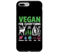 Vegan for Everything The Animals Rain Forest Wild Life Compa Coque pour iPhone 7 Plus/8 Plus