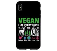 Vegan for Everything The Animals Rain Forest Wild Life Compa Coque pour iPhone XS Max