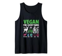 Vegan for Everything The Animals Rain Forest Wild Life Compa Débardeur