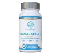 Vegan Omega 3 - Huile d’Algues Full Spectrum DHA, EPA & DPA - 90 Gélules de Life’s Omega Algal Oil - Complément pour Articulations, Cœur & Santé du Cerveau - Fabriqué au Royaume-Uni