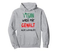 Vegan - Parce Que la Violence ne me Sent Pas - Animaux veggie4m3 Sweat à Capuche