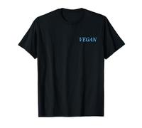 Vegan Powered by Plants Herbivore Veggie Vibes (Impression arrière) T-Shirt