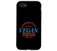 Vegan Powered by Plants Herbivore Veggie Vibes (végétarien) Coque pour iPhone SE (2020) / 7/8
