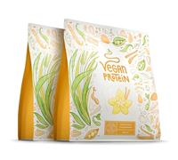 Vegan Proteine en Poudre [1.2 kg] | Vanille | 22g Protein | Pre/Post Workout Proteines | Protéine Powder | Shake Protéines Végétales | Alpha Foods