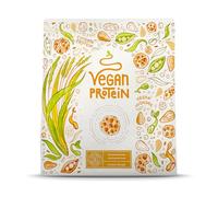Vegan Proteine Poudre [600g] | Cookie Dough | 21g Protein | Soja, Riz, Pois, Graines de Tournesol | Pre/Post Workout Proteines Musculation | Protéine Powder | Shake Protéines Végétales | Alpha Foods