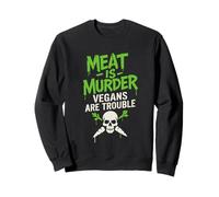 Vegan Punk Rebel Vegan Vegan Anarchist Vegan Protest Vegan Sweatshirt