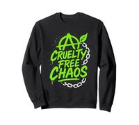 Vegan Punk Rebel Vegan Vegan Anarchist Vegan Protest Vegan Sweatshirt