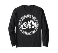 Vegan Support Animal Liberation Front Amoureux des animaux Manche Longue